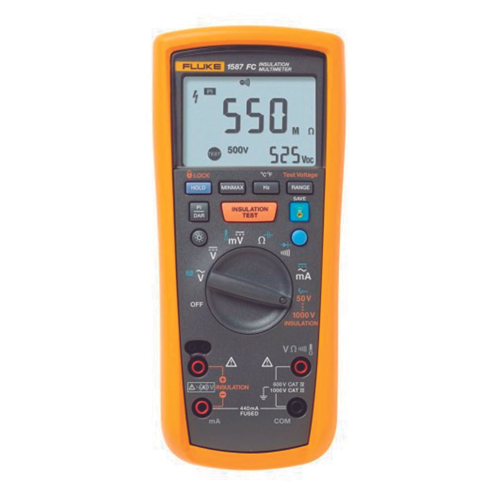 Multímetro para Isolamento Fluke 1587 FC ANT Ferramentas AntFerramentas