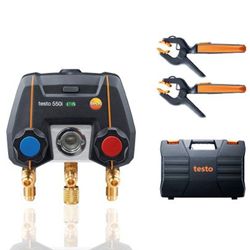 Kit-Manifold-Digital-2-Vias-Termometro-de-Pinca-Testo-550i-ant-ferramentas
