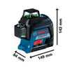 Nivel-a-laser-3-linhas-verdes-30m-360°-Bosch-GLL-3-80-G