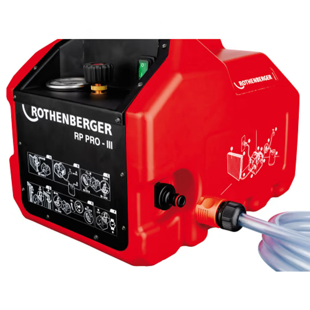 Bomba de Teste Hidrostatico 40 Bar 570 PSI Rothenberger RP PRO III ...